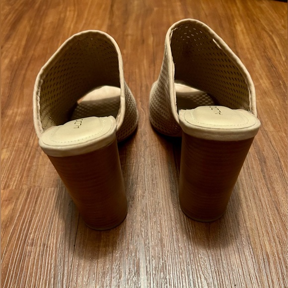 ALDO BEIGE HEELS SIZE 7.5 - Picture 4 of 5
